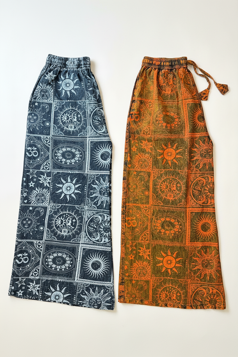 Both Celestial Pants - White Background
