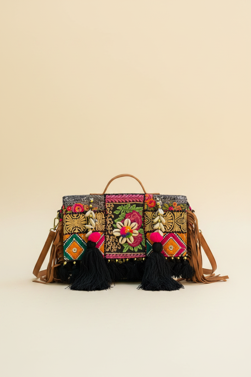 Cowrie Shell Bag – Dark Studio