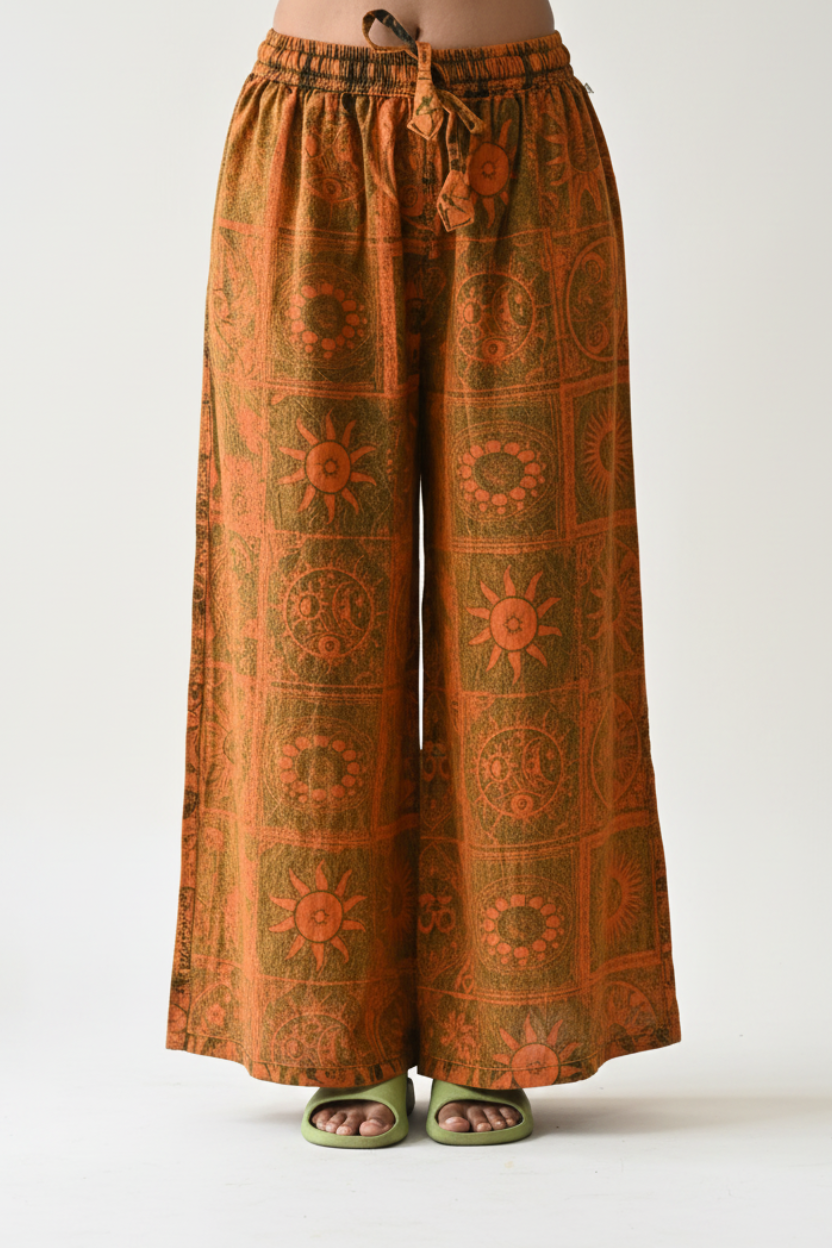 Orange Celestial Pants – Half Shot Studio