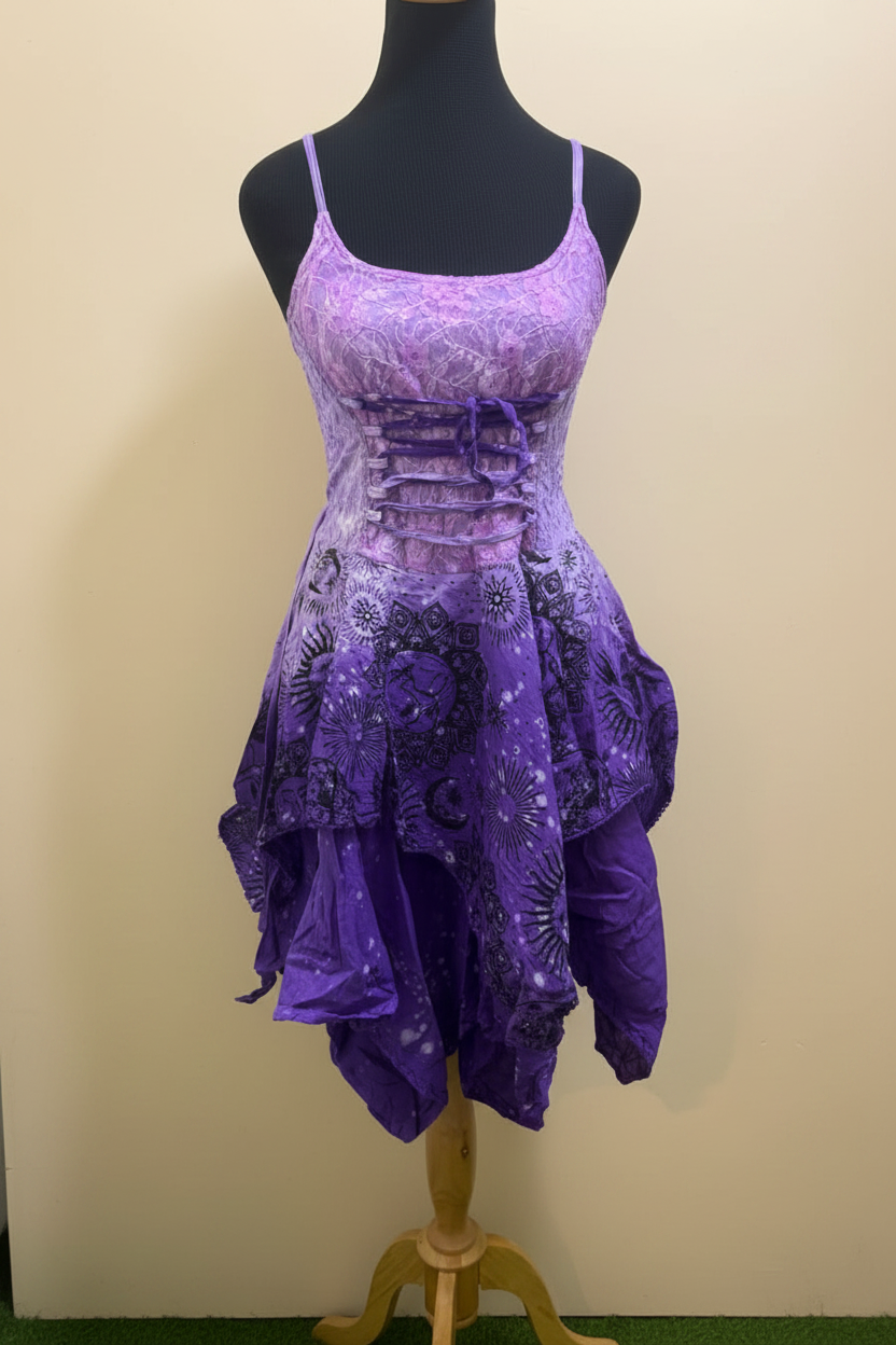 Purple Dress - Clean Background