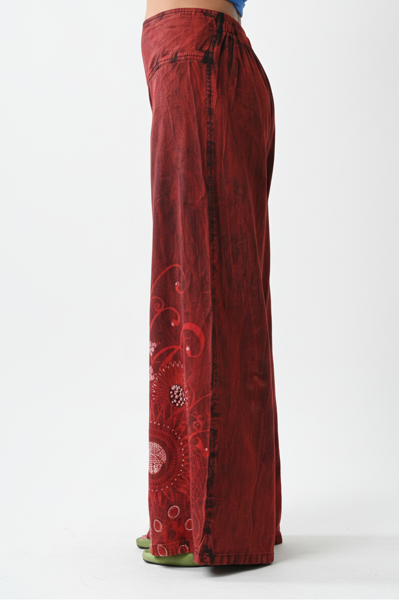 Red Pants - Left Side