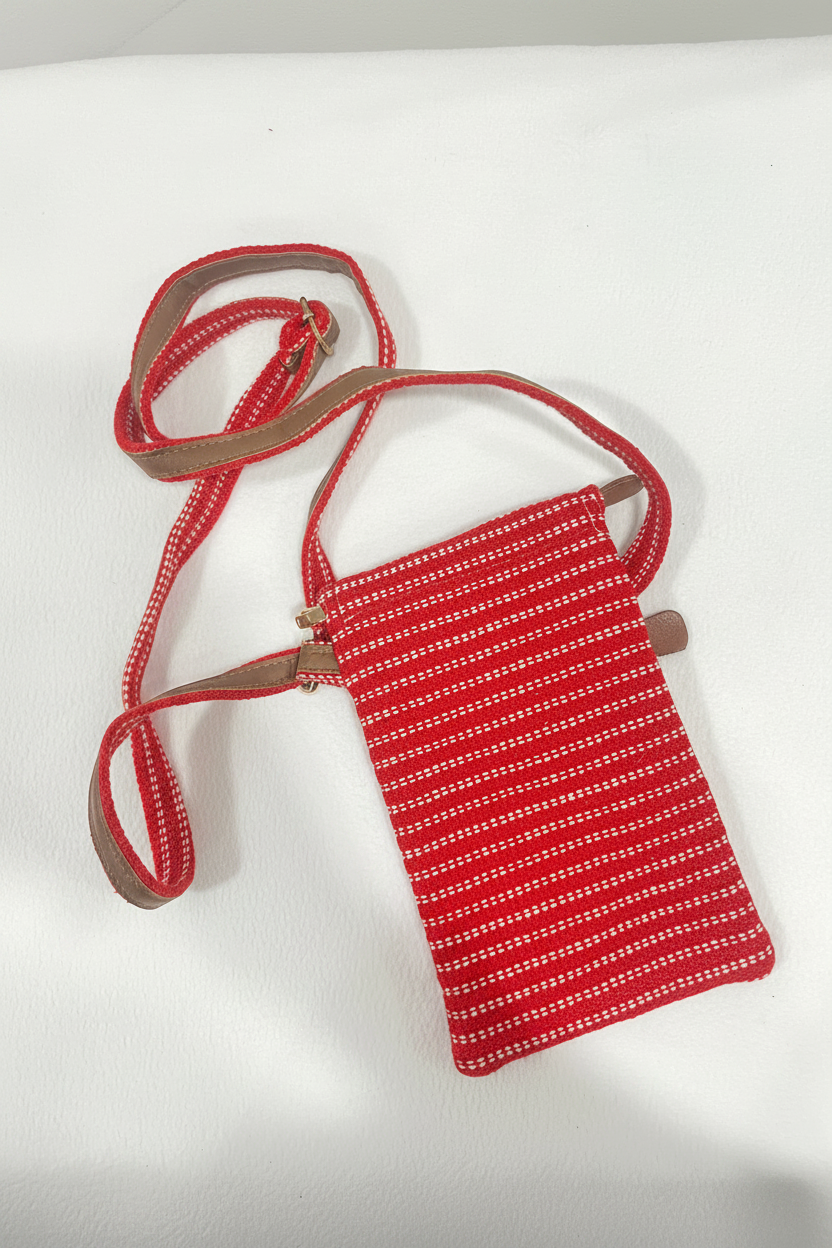Red Pinstripe — Back View