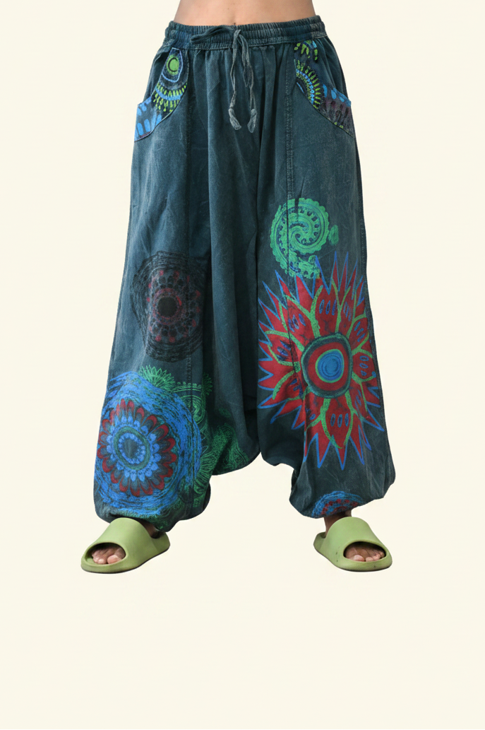 Teal Harem Pants - BG Only